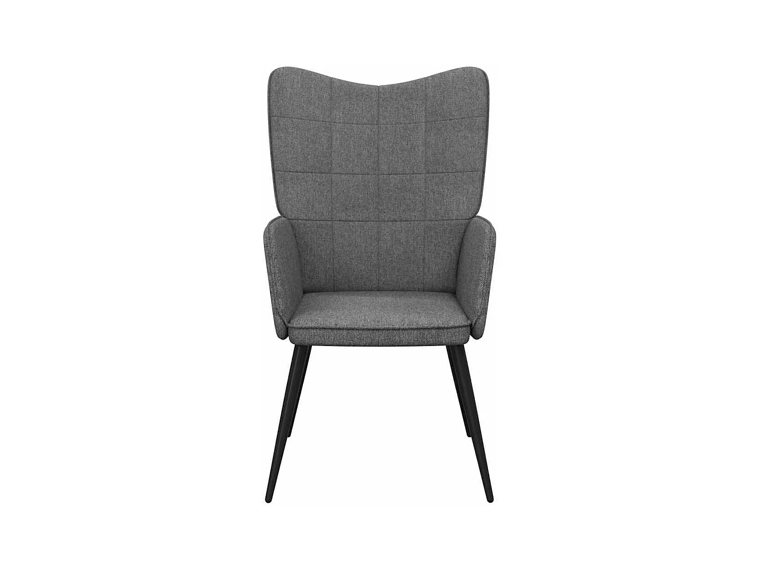 Sillón de relax | Silla de relax de tela gris oscuro SHL2607