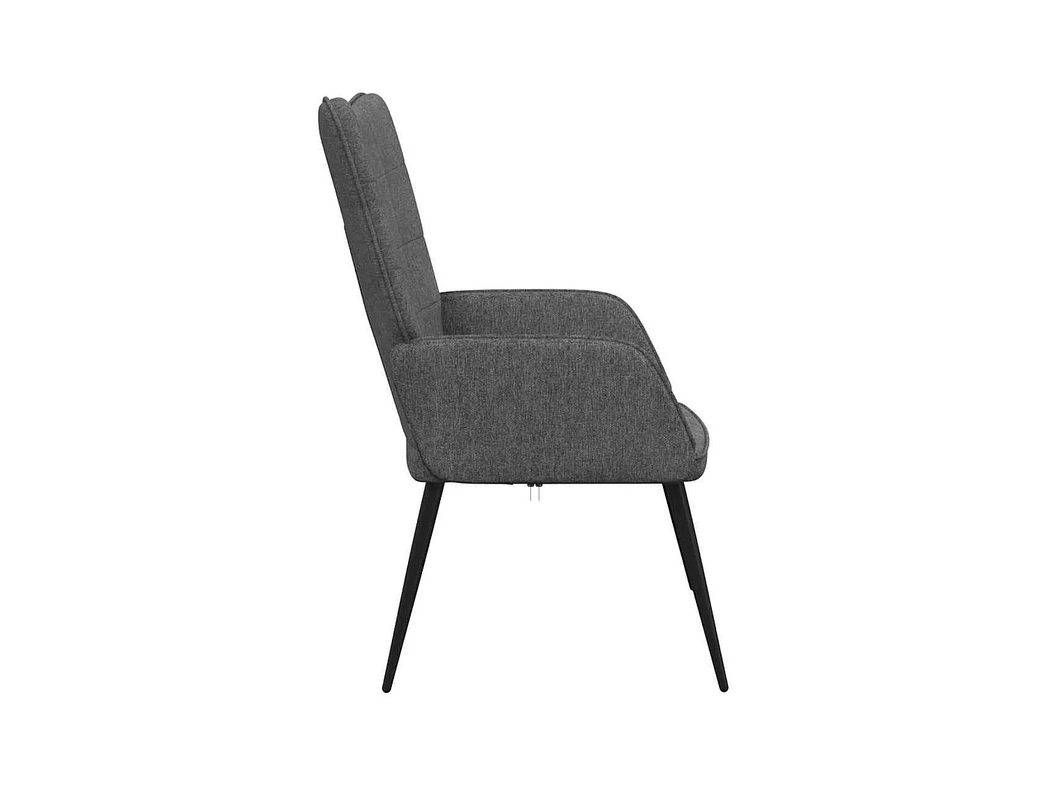 Sillón de relax | Silla de relax de tela gris oscuro SHL2607