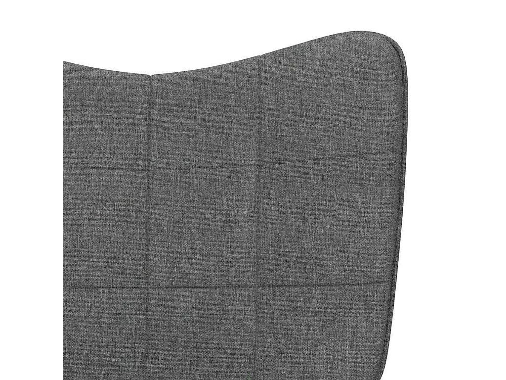 Sillón de relax | Silla de relax de tela gris oscuro SHL2607