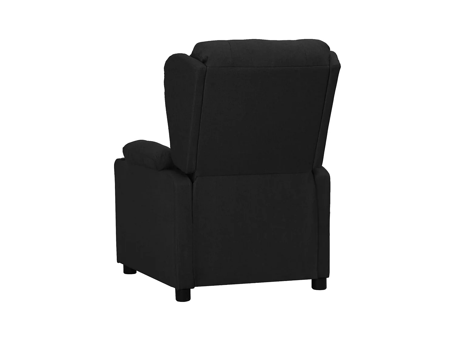 Silla de relax | Sillón elevable tela negro SHL7764