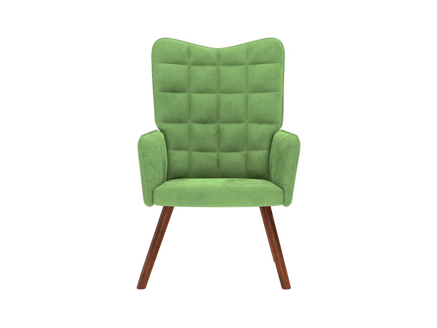 Sillón de relax | Silla de relax de terciopelo verde claro SHL6820