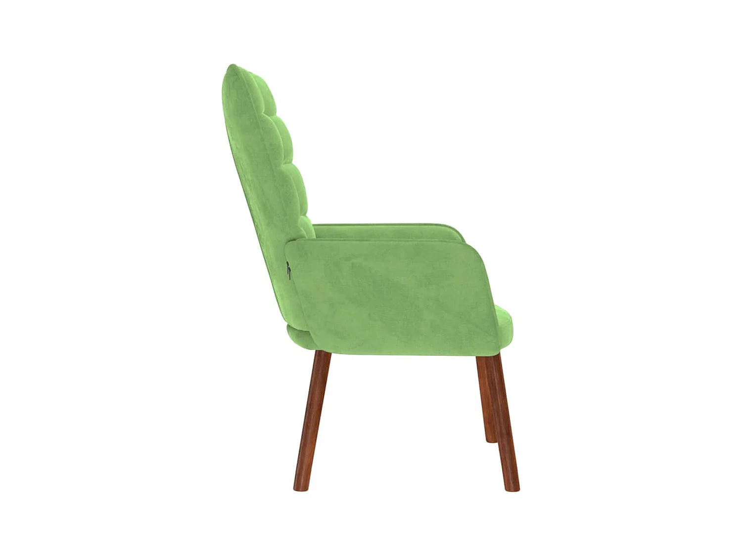 Sillón de relax | Silla de relax de terciopelo verde claro SHL6820