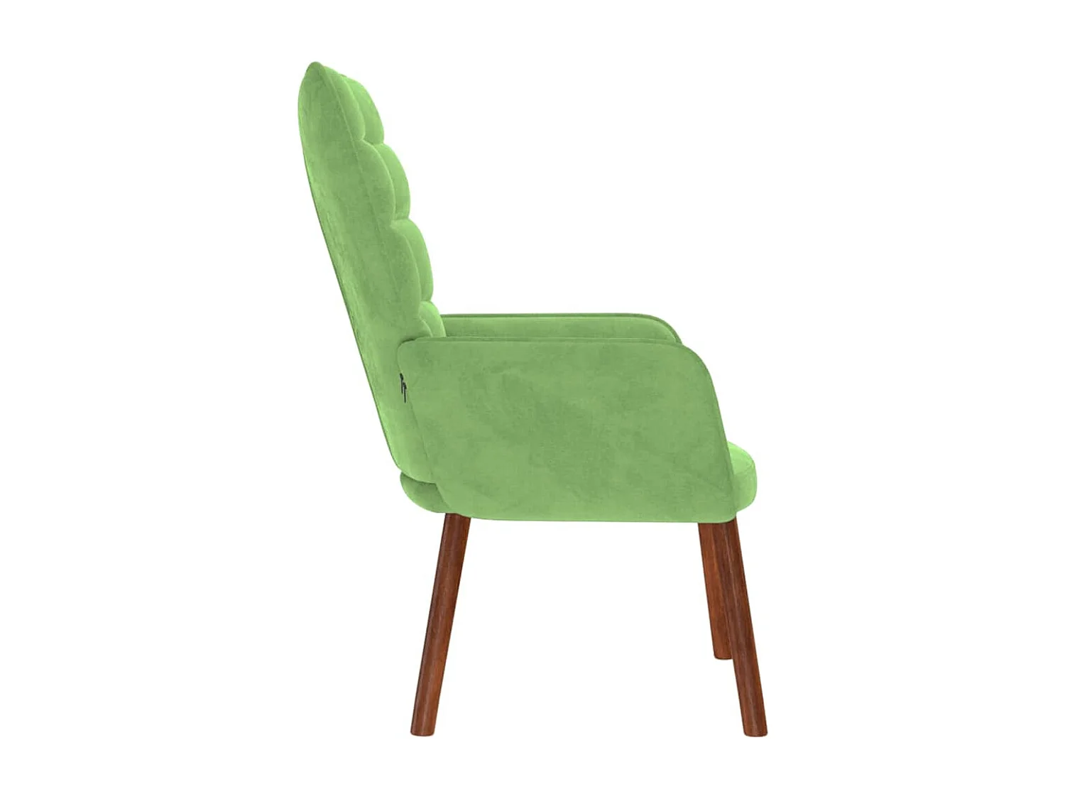 Relaxsessel-Lounge Sessel indoor Hellgrün Samt SHL19269