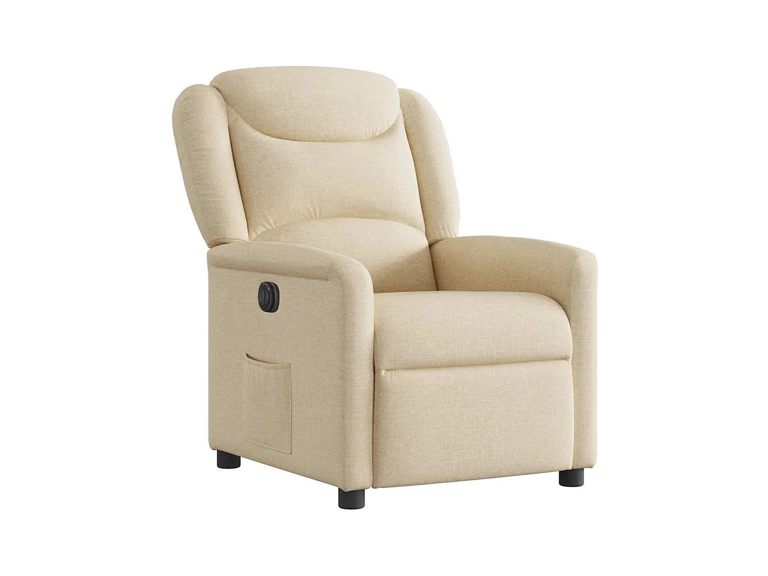 Sillón de relax | Silla | Sillón reclinable eléctrico de tela crema SHL4065