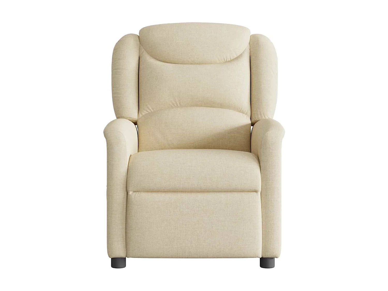 Relaxsessel Elektrisch | Lounge Sessel indoor Creme Stoff SHL17201