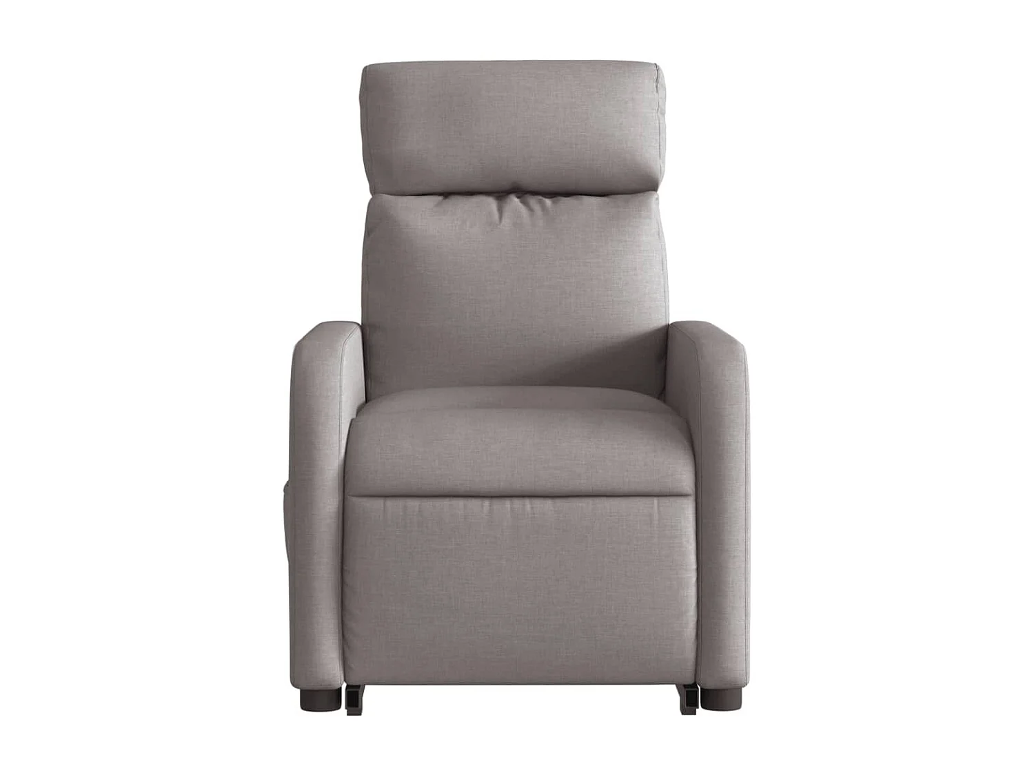 Fauteuil inclinable électrique-Chaise de relax-Fauteuil de Massage Taupe Tissu SHL4025