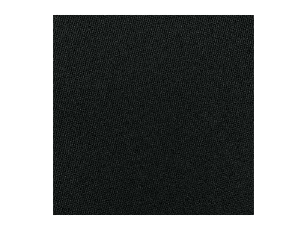 Sillón de salón | Silla de relax con reposapiés de tela negro SHL4697