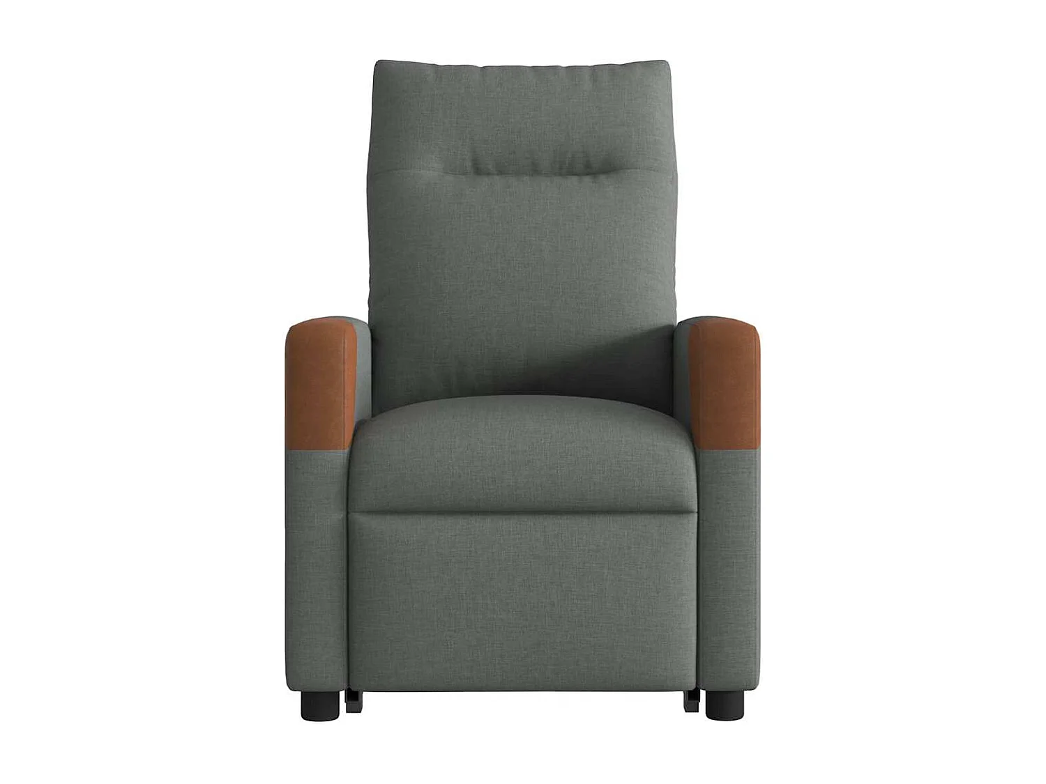 Fauteuil inclinable électrique-Chaise de relax-Fauteuil TV gris foncé tissu SHL1346