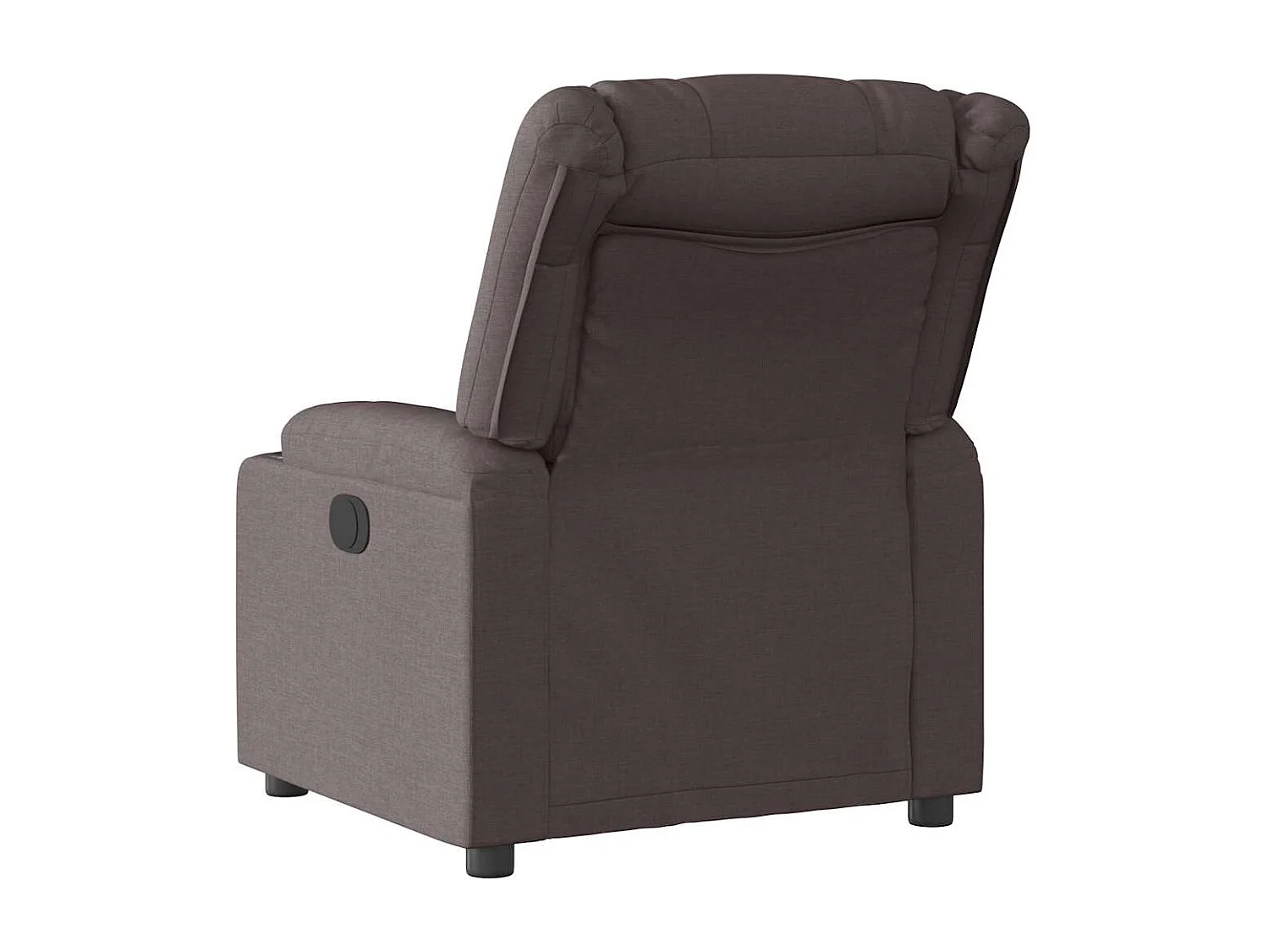 Relaxsessel | Lounge Sessel für Wohnzimmer Dunkelbraun Stoff SHL75711