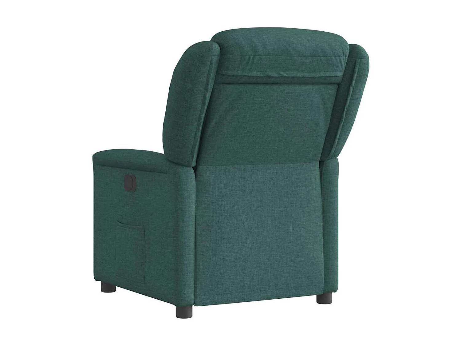 Fauteuil inclinable électrique-Chaise de relax-Fauteuil TV Vert foncé Tissu SHL1535
