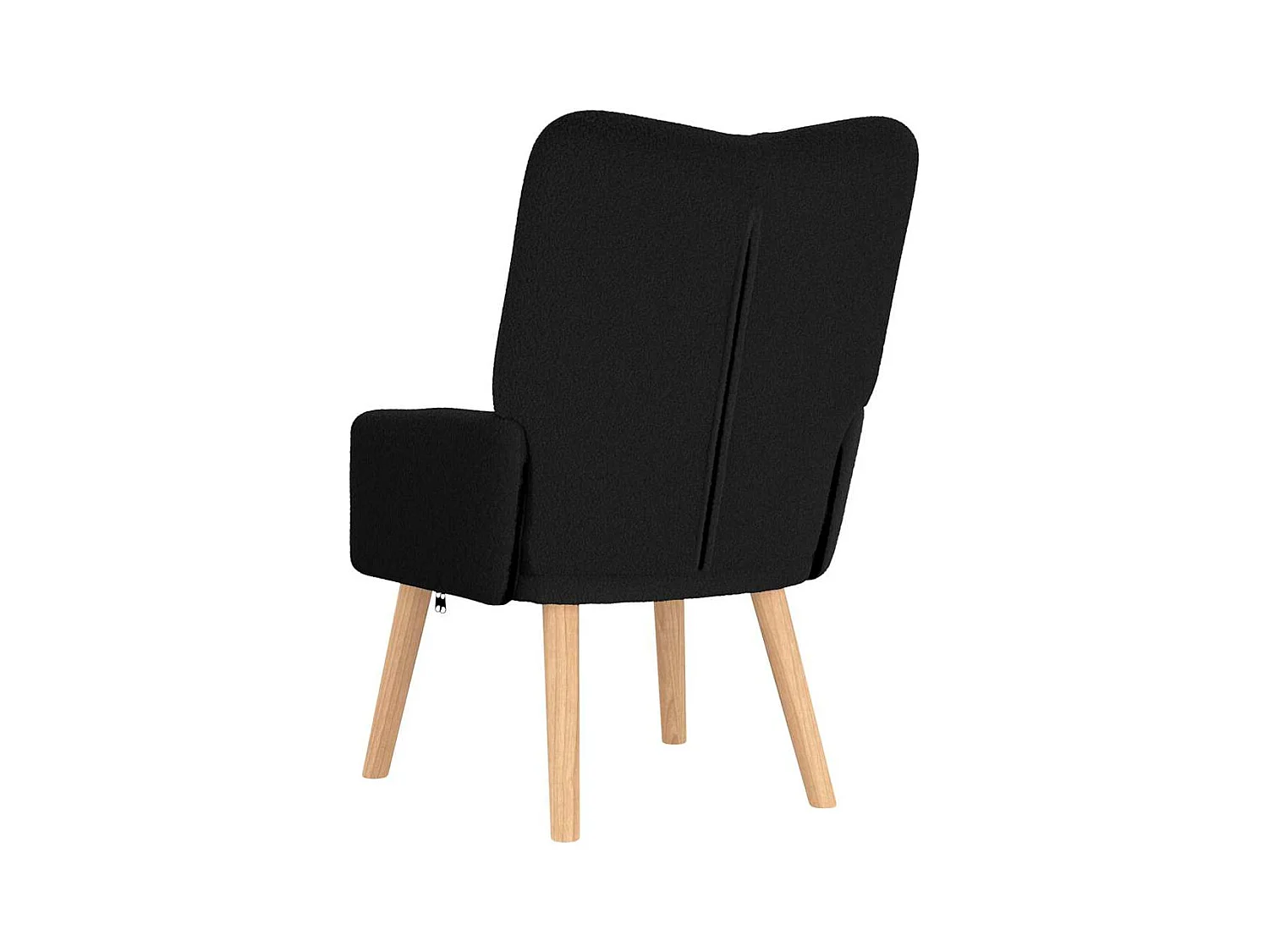 Sillón de relax | Silla Relax | Sillón de salón Negro 63x67x94 cm tela SHL8100