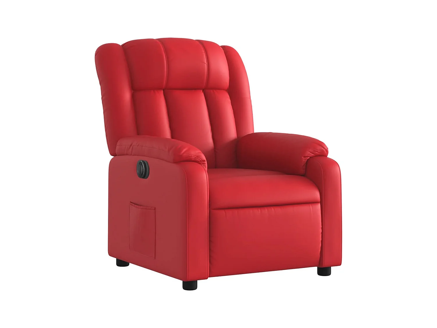 Sillón de relax | Silla | Sillón reclinable eléctrico de cuero sintético rojo SHL4920