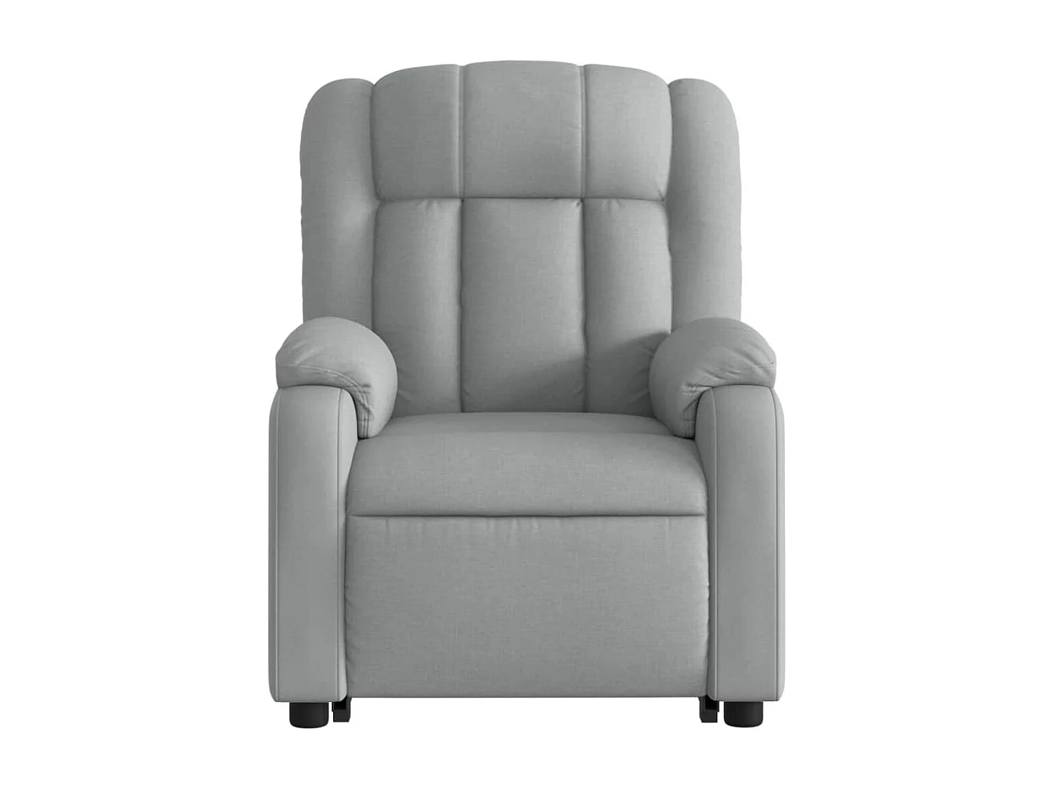 Sillón de relax | Silla | Sillón reclinable elevable de tela gris claro SHL3213