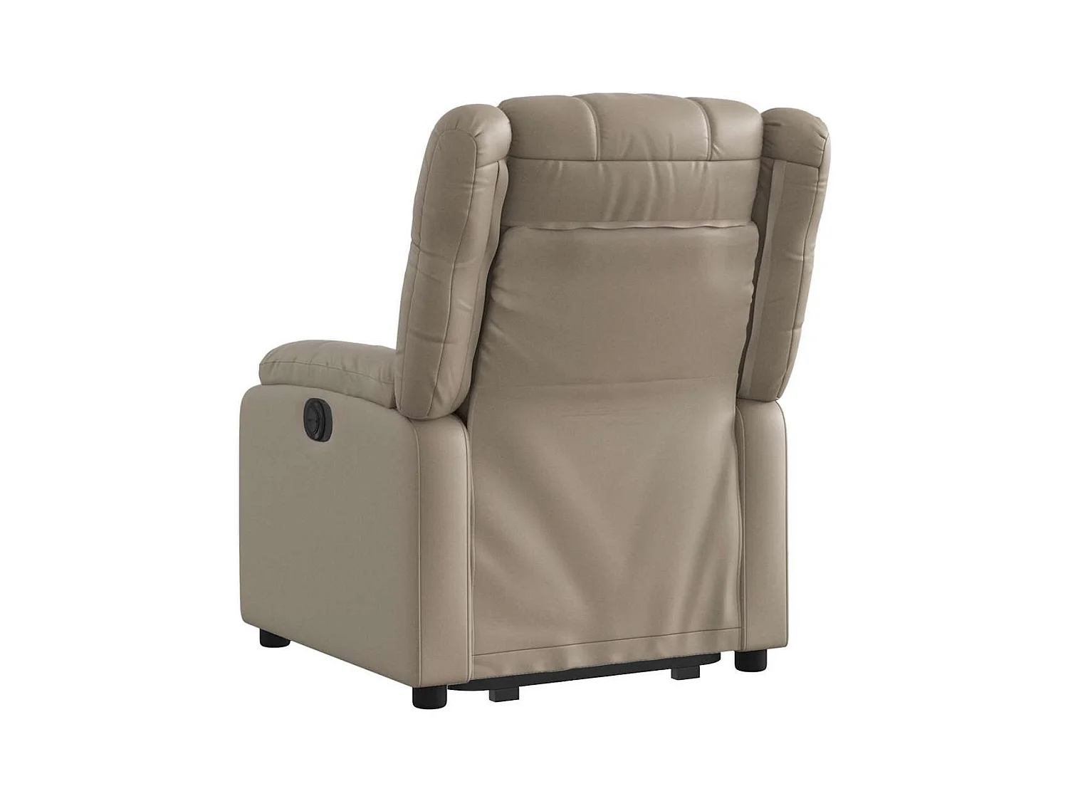 Fauteuil inclinable électrique-Chaise de relax-Fauteuil salon cappuccino similicuir SHL3135