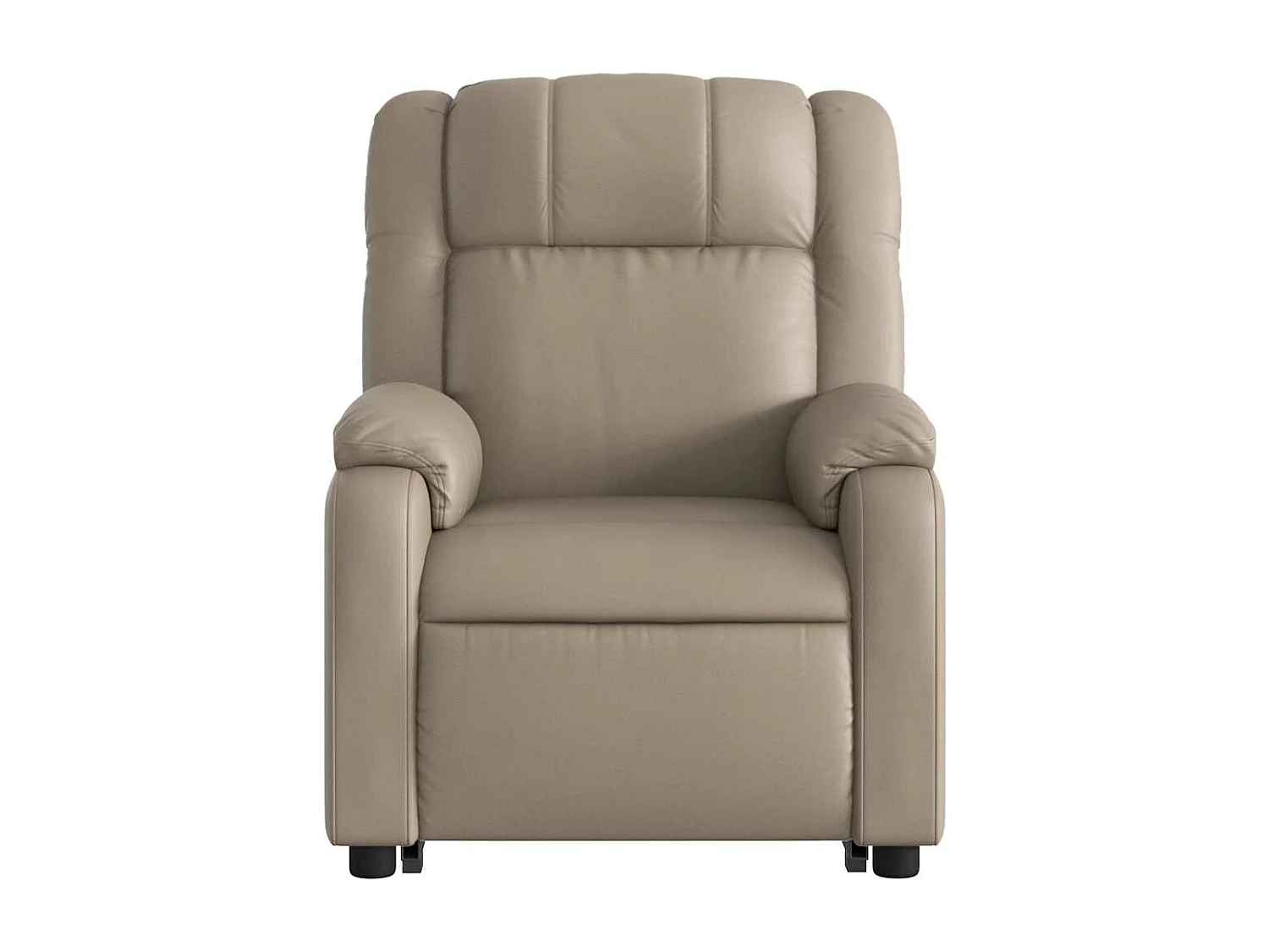 Fauteuil inclinable électrique-Chaise de relax-Fauteuil salon cappuccino similicuir SHL3135