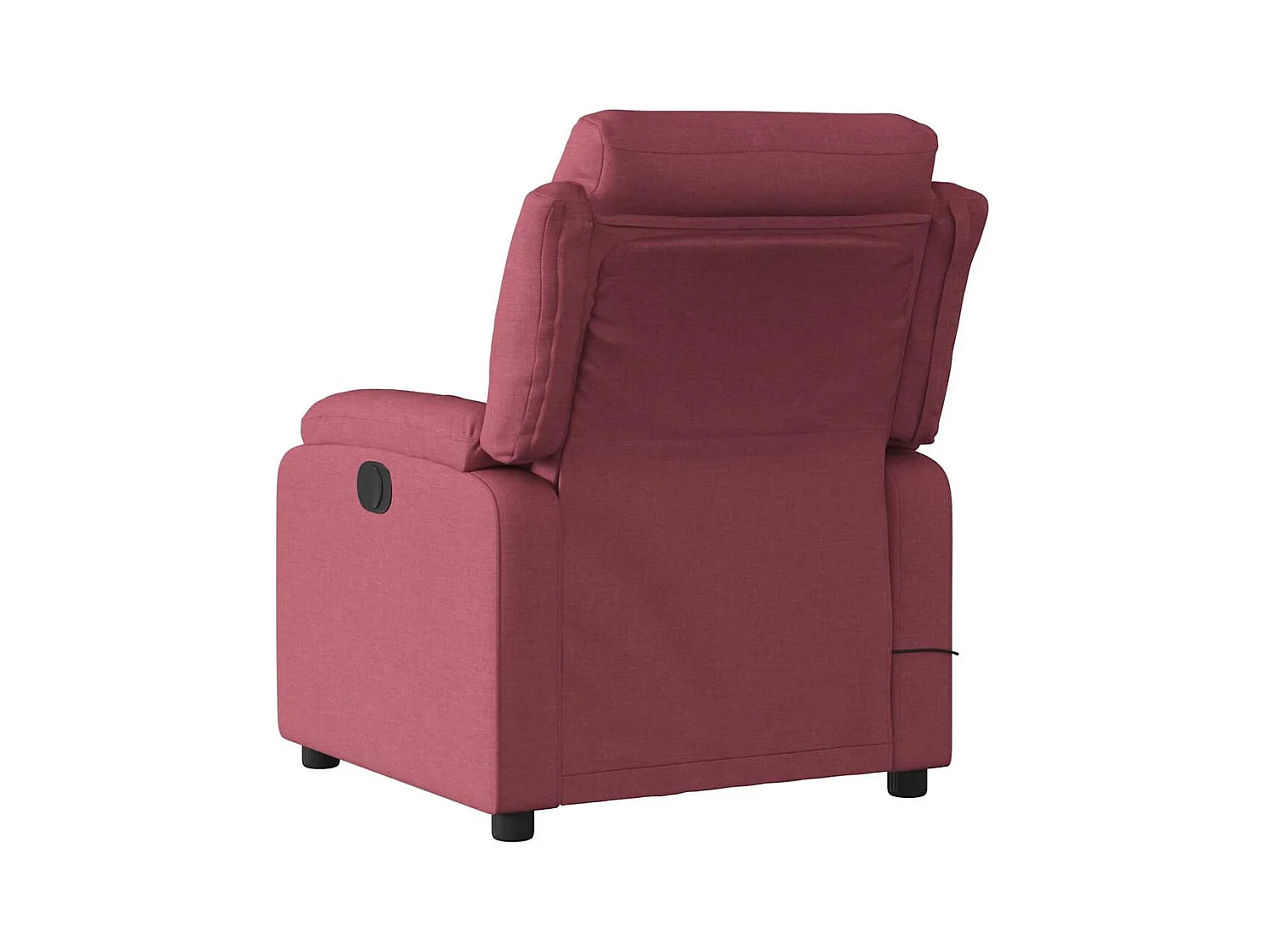 Sillón de salón | Silla | Sillón de masaje reclinable de tela color vino tinto SHL5923