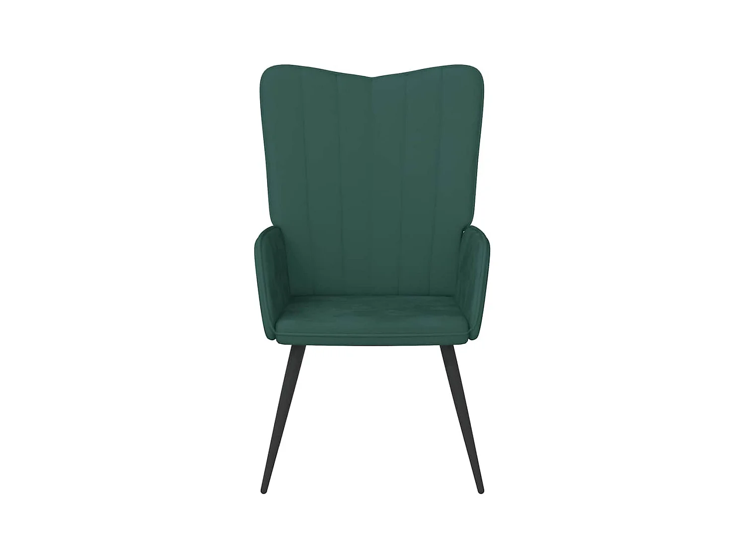 Sillón de relax | Silla de relax de terciopelo verde oscuro SHL8111
