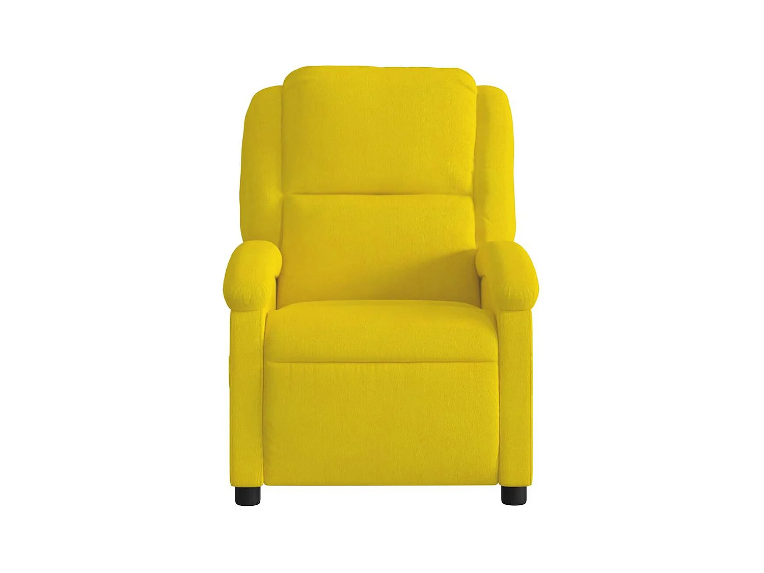Sillón de salón | Silla | Sillón de masaje reclinable de terciopelo amarillo SHL7957