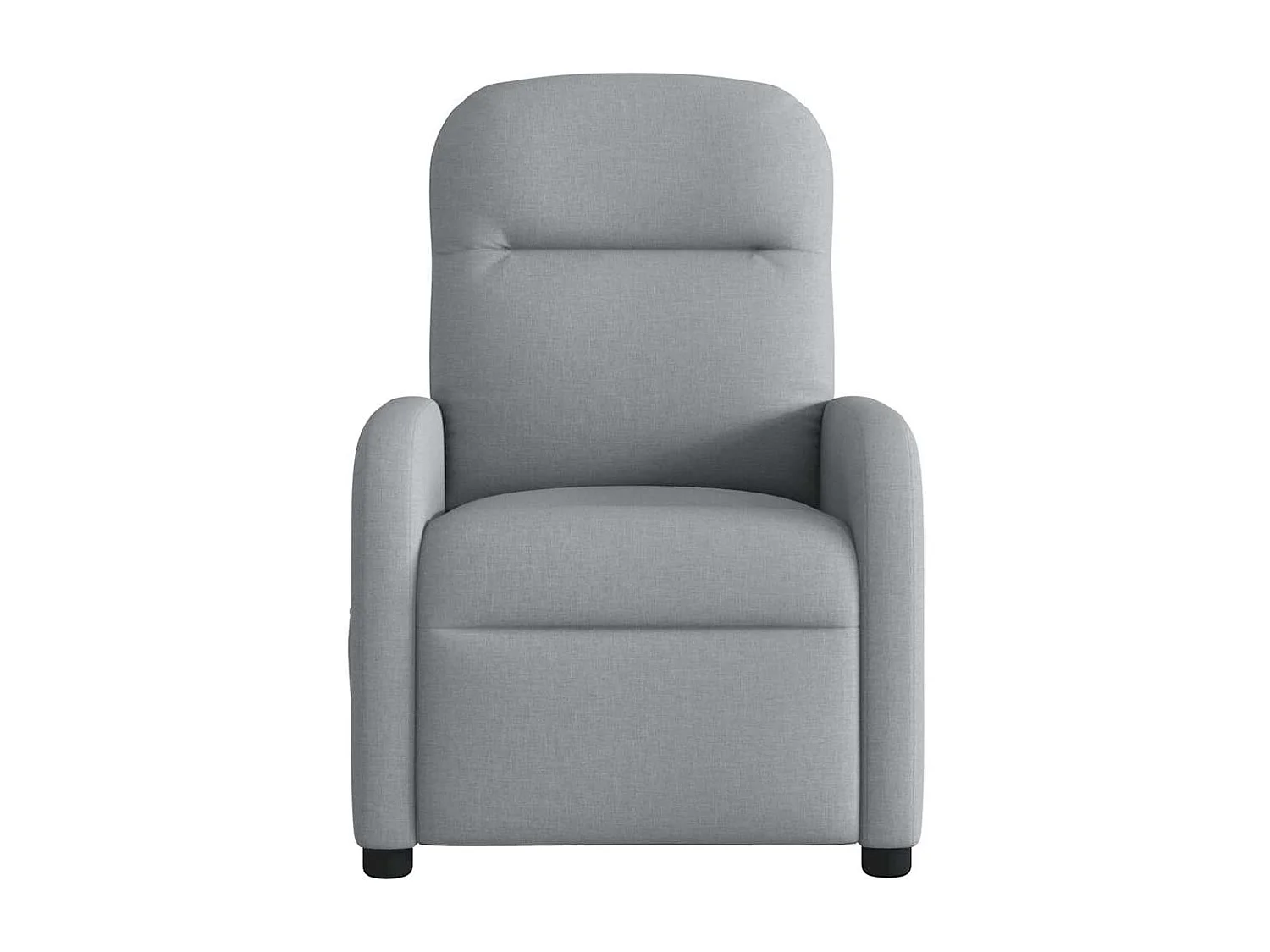 Fauteuil inclinable électrique-Chaise de relax-Fauteuil TV Gris clair Tissu SHL5029
