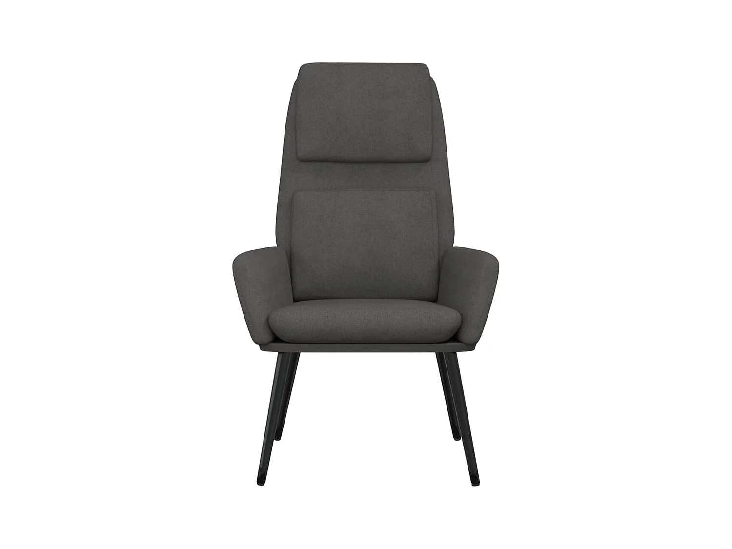 Sillón de relax | Silla de relax de tela gris oscuro SHL7478