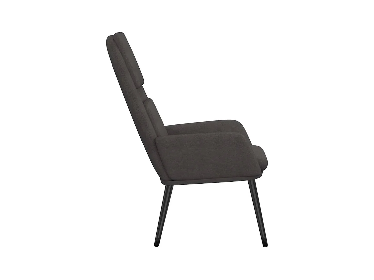 Sillón de relax | Silla de relax de tela gris oscuro SHL7478