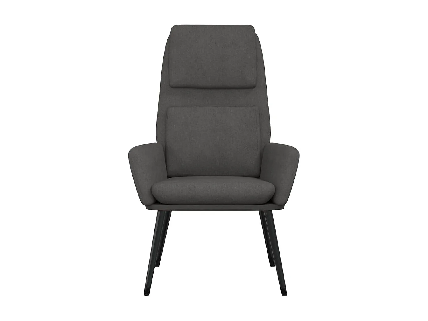 Relaxsessel | Lounge Sessel Dunkelgrau Stoff SHL60649
