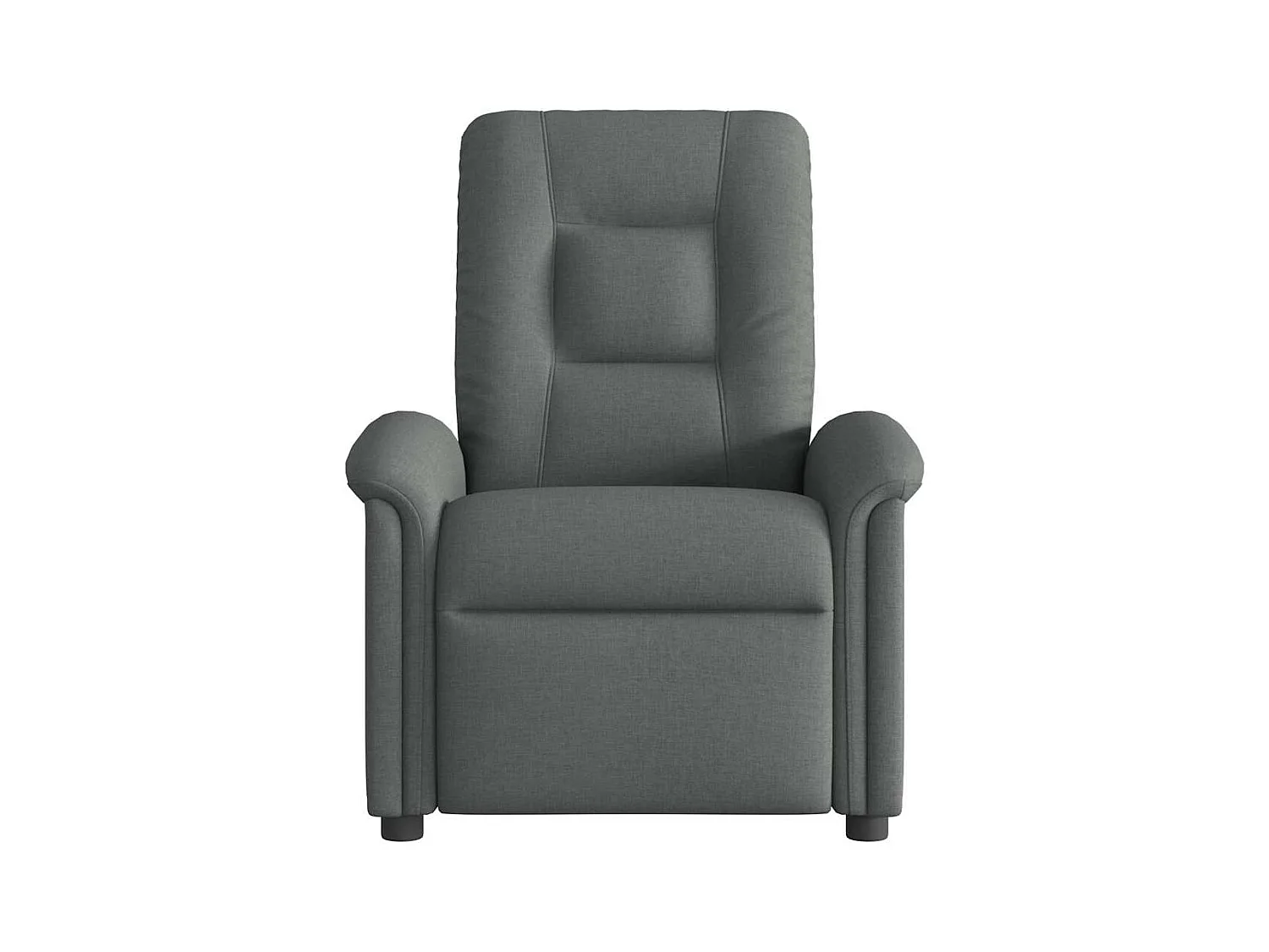 Sillón de relax | Sillón reclinable de masaje eléctrico tela gris oscuro SHL8345