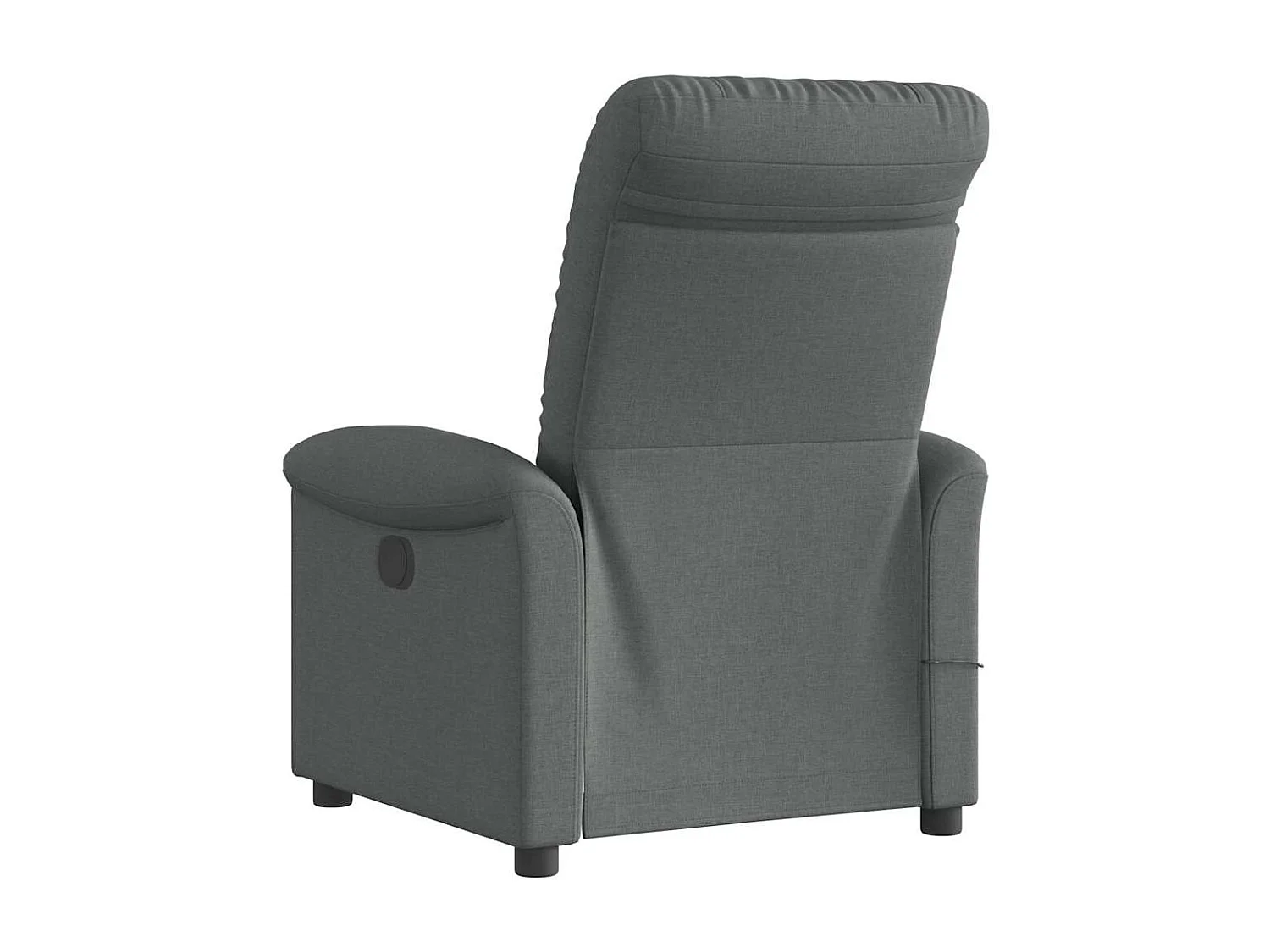 Sillón de relax | Sillón reclinable de masaje eléctrico tela gris oscuro SHL8345