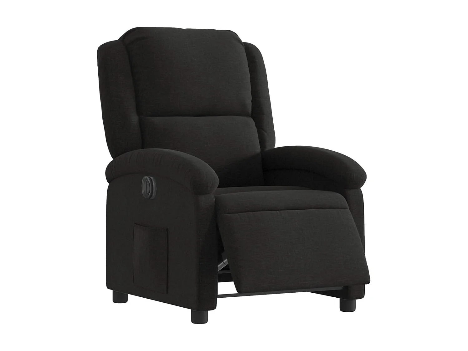Fauteuil inclinable électrique-Chaise de relax Noir Tissu SHL2300