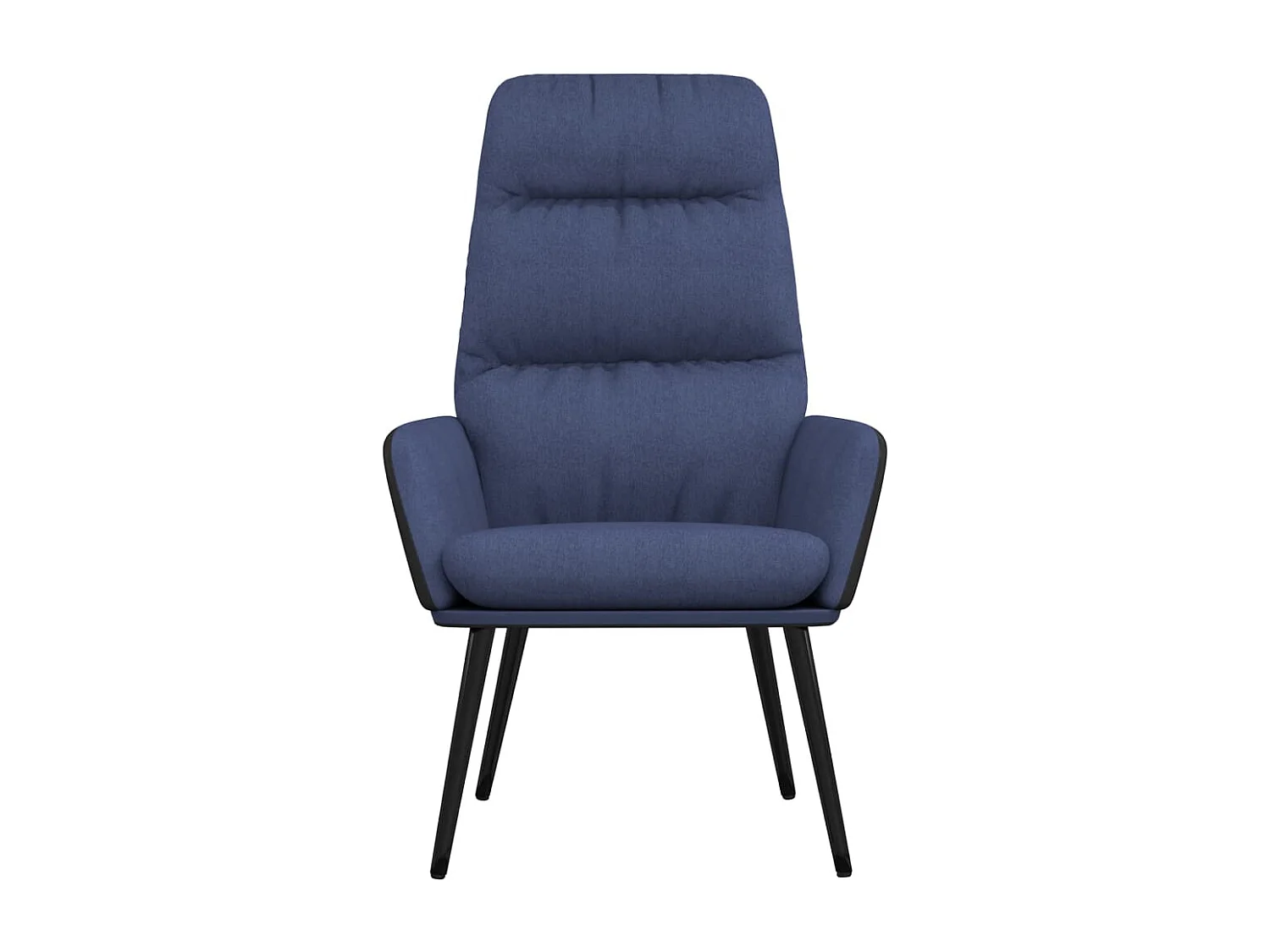 Sillón de relax | Silla de relax de tela azul SHL7407