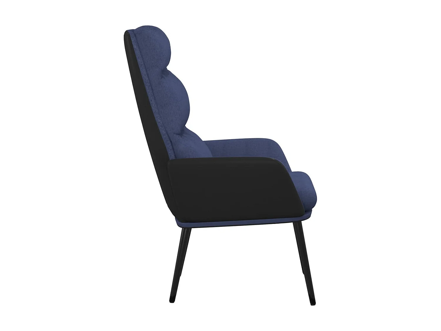 Sillón de relax | Silla de relax de tela azul SHL7407