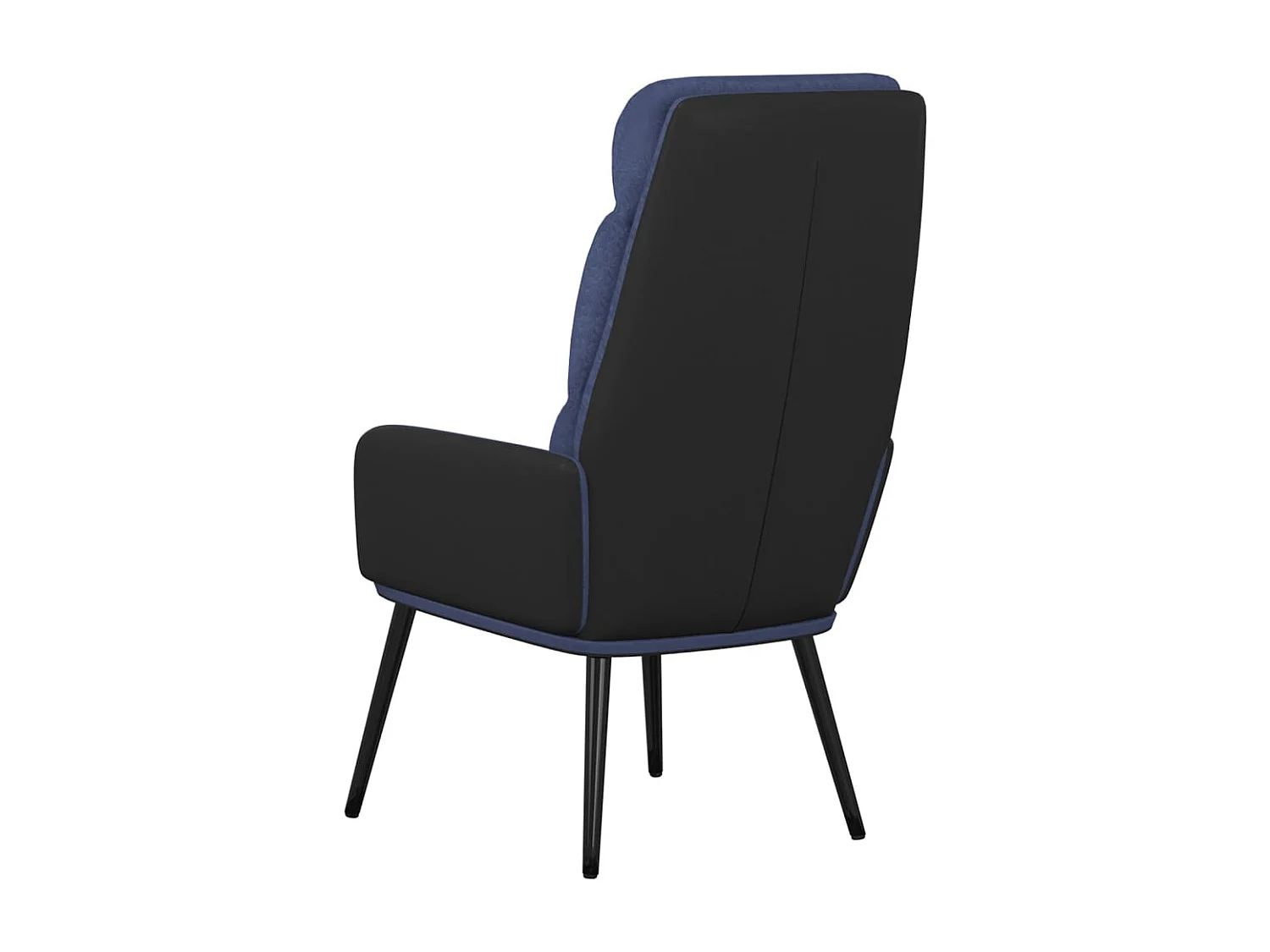 Sillón de relax | Silla de relax de tela azul SHL7407
