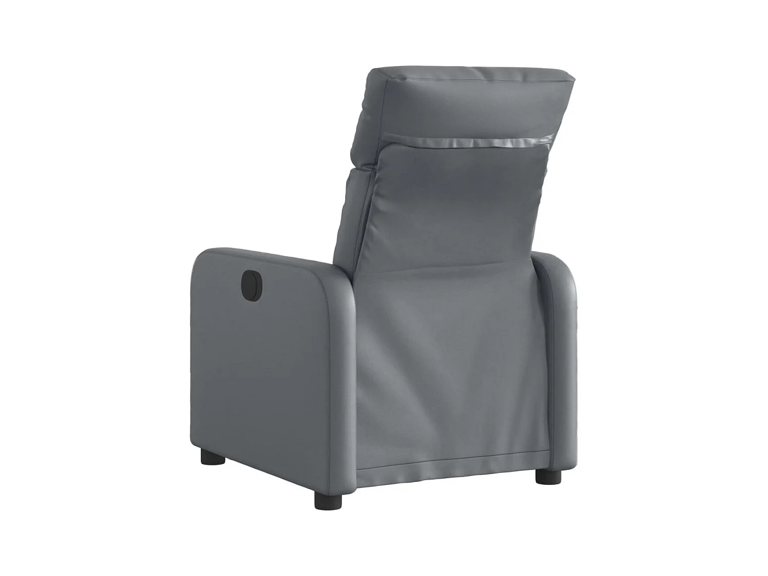 Fauteuil inclinable électrique-Chaise de relax-Fauteuil salon Gris Similicuir SHL3475