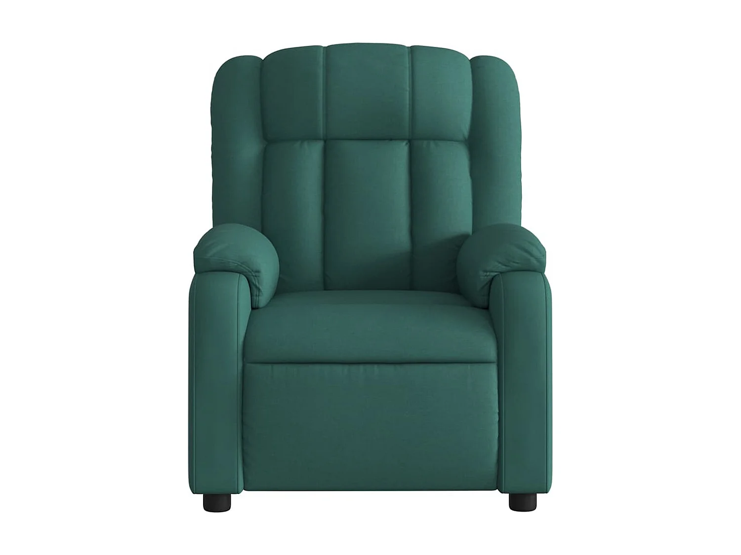 Sillón de relax | Sillón reclinable de masaje eléctrico tela verde oscuro SHL9320