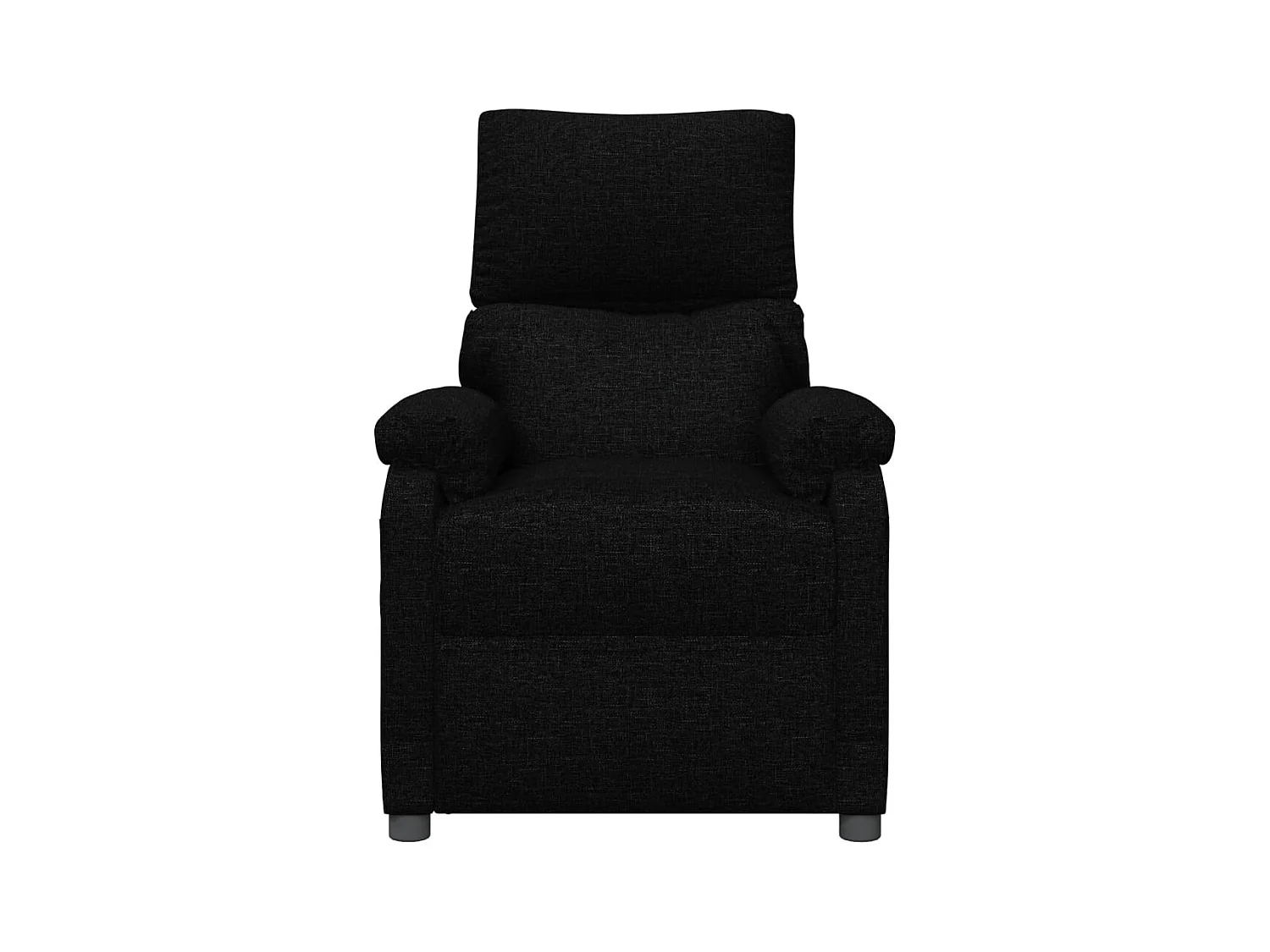 Sillón de relax | Silla | Sillón reclinable de tela negro SHL2218