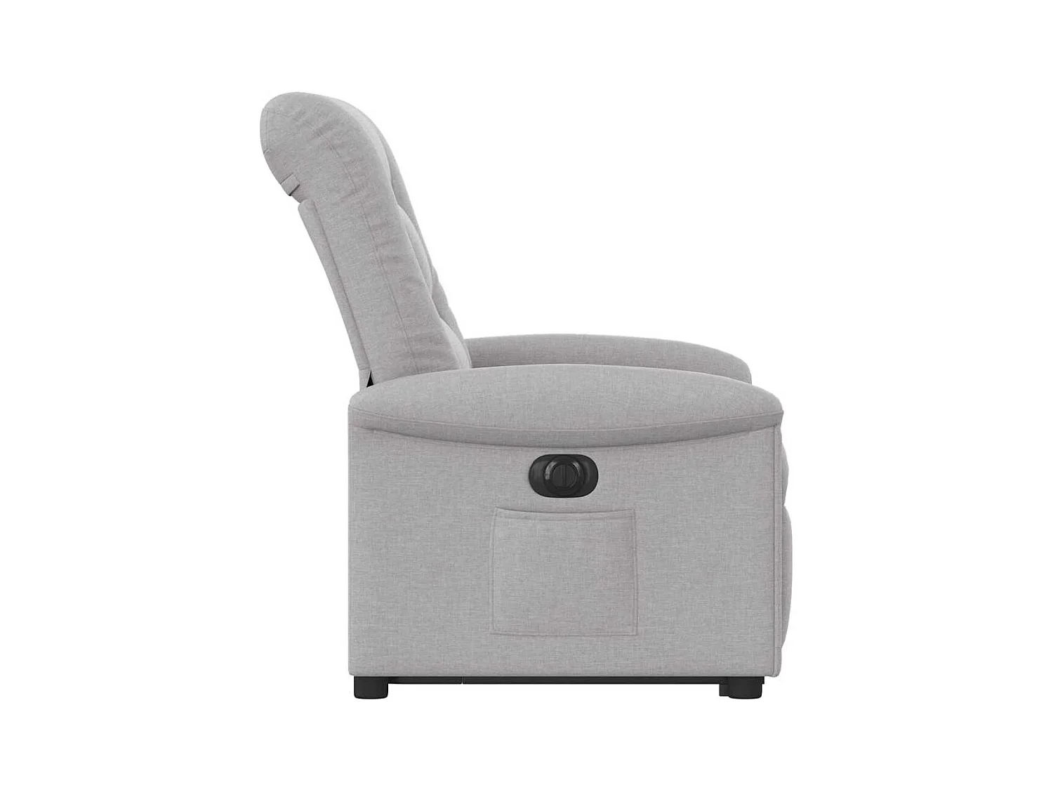 Fauteuil inclinable électrique-Chaise de relax-Fauteuil TV gris nuage tissu SHL2892