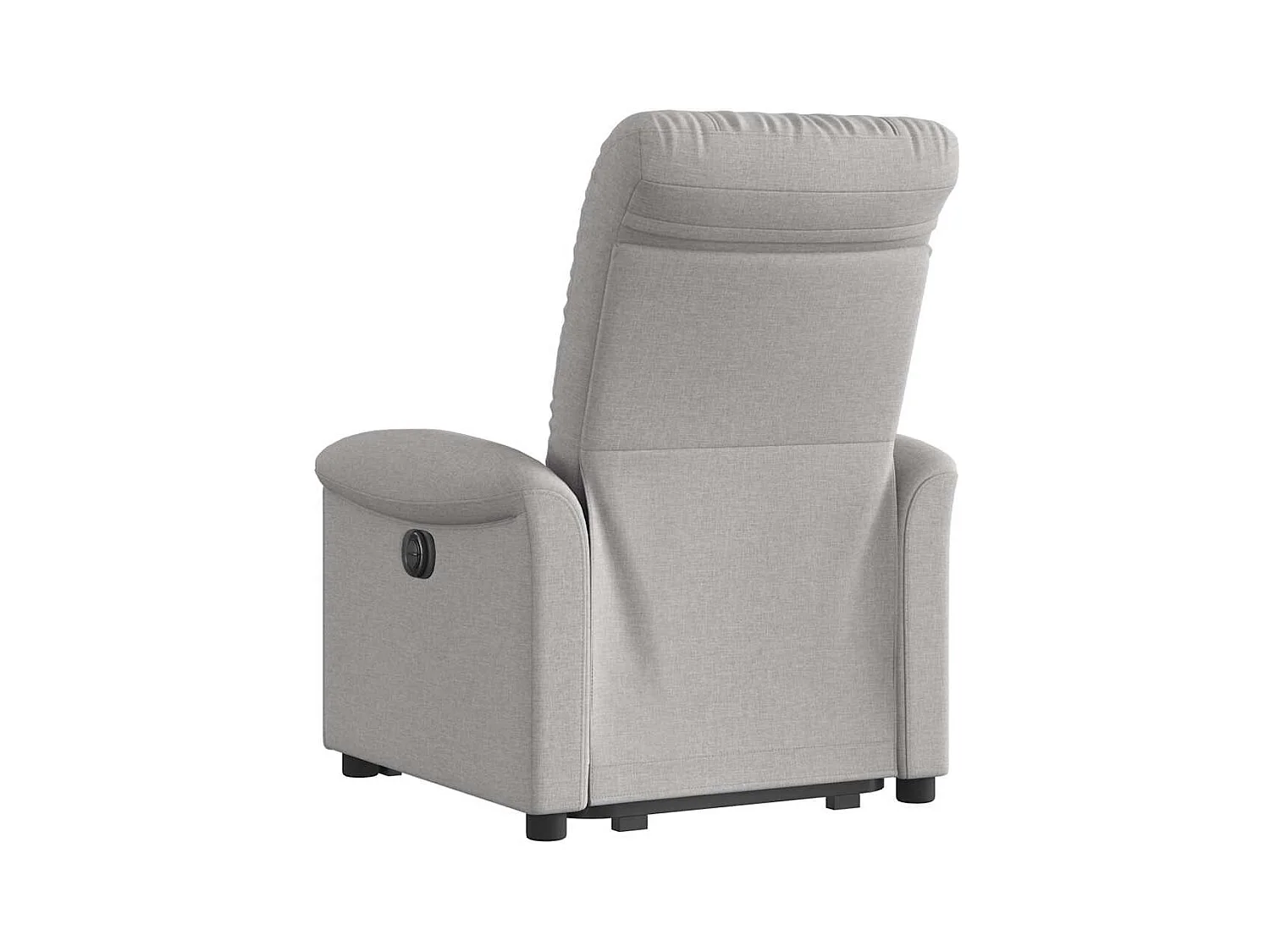 Fauteuil inclinable électrique-Chaise de relax-Fauteuil TV gris nuage tissu SHL2892