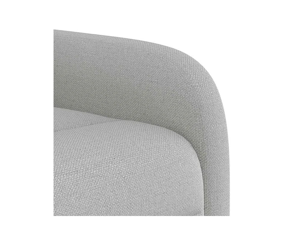 Sillón de salón | Silla | Sillón de masaje reclinable de tela gris nube SHL5610