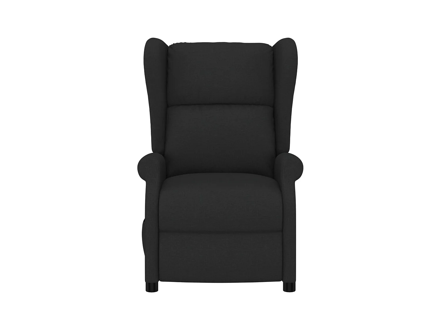 Sillón de salón | Silla | Sillón orejero reclinable eléctrico tela negro SHL9215