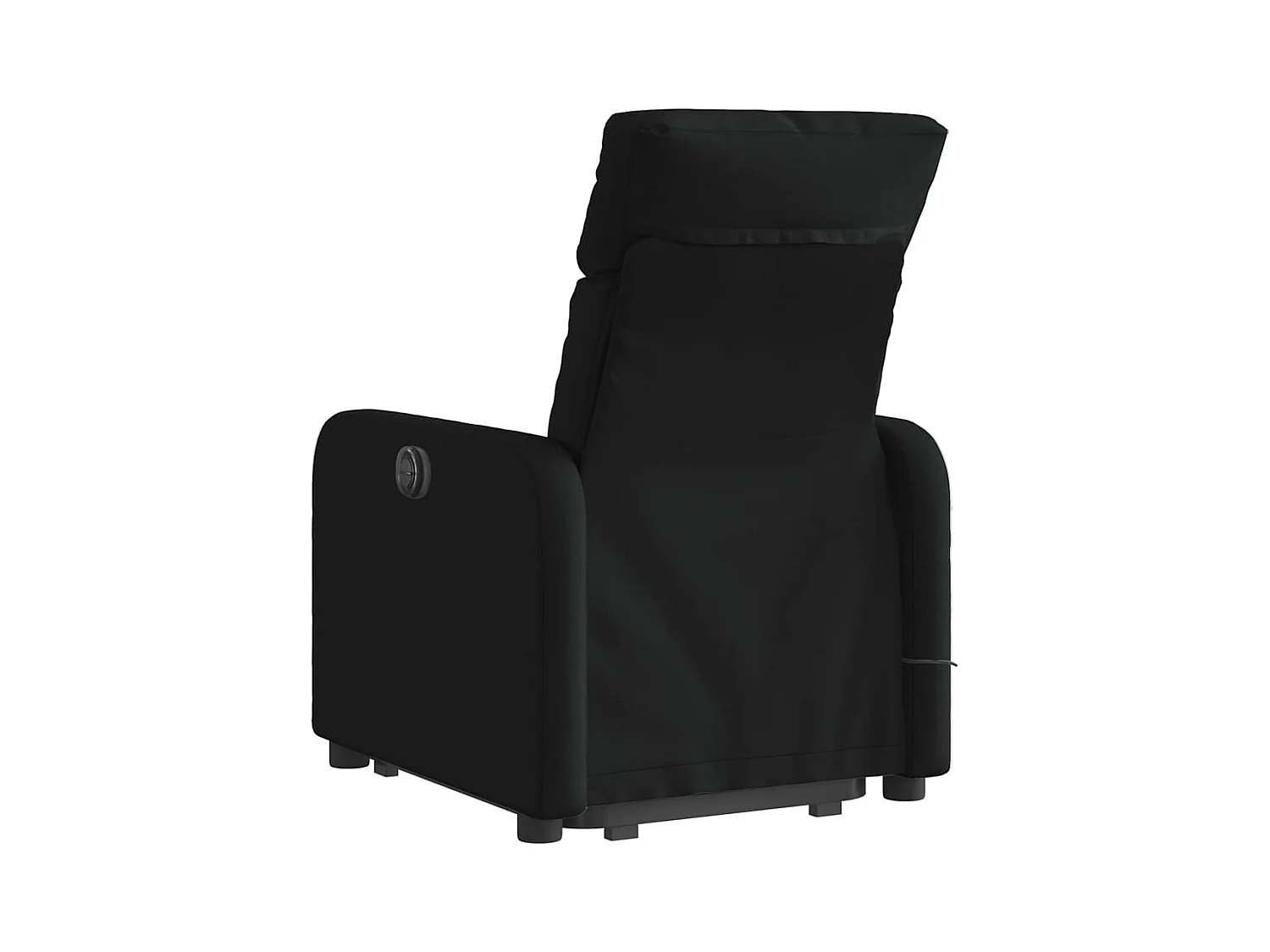 Sillón de salón | Silla | Sillón de masaje eléctrico reclinable elevable tela negro SHL6751