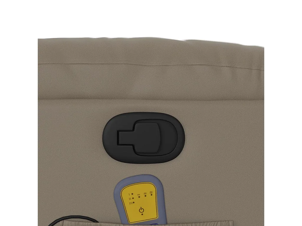 Relaxsessel | Massagesessel Cappuccino-Braun Kunstleder SHL96400