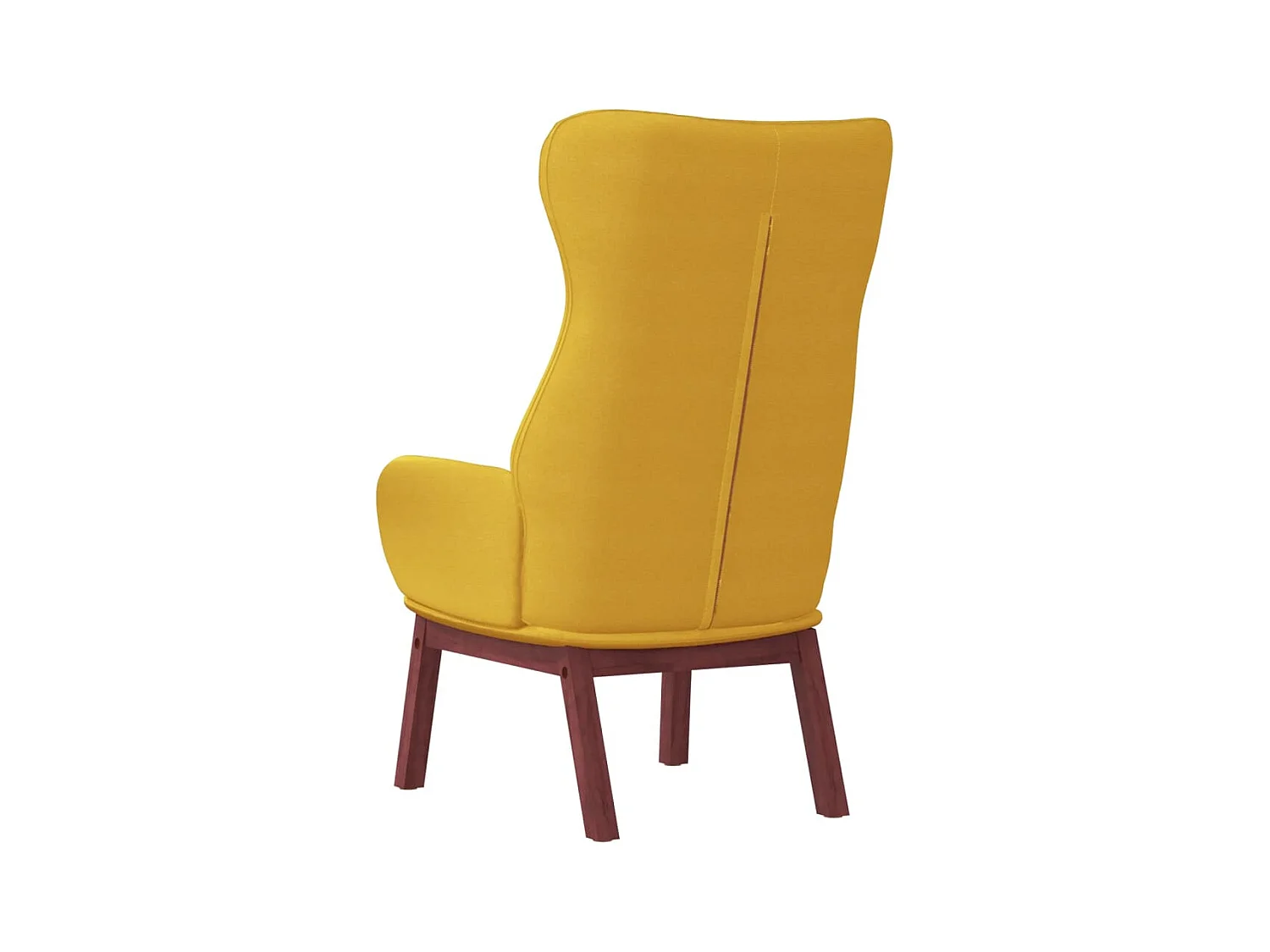 Sillón de relax | Silla de relax de tela amarillo mostaza SHL2931