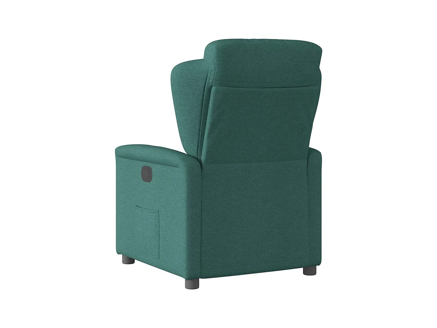 Fauteuil inclinable électrique-Chaise de relax-Fauteuil TV Vert foncé Tissu SHL2471