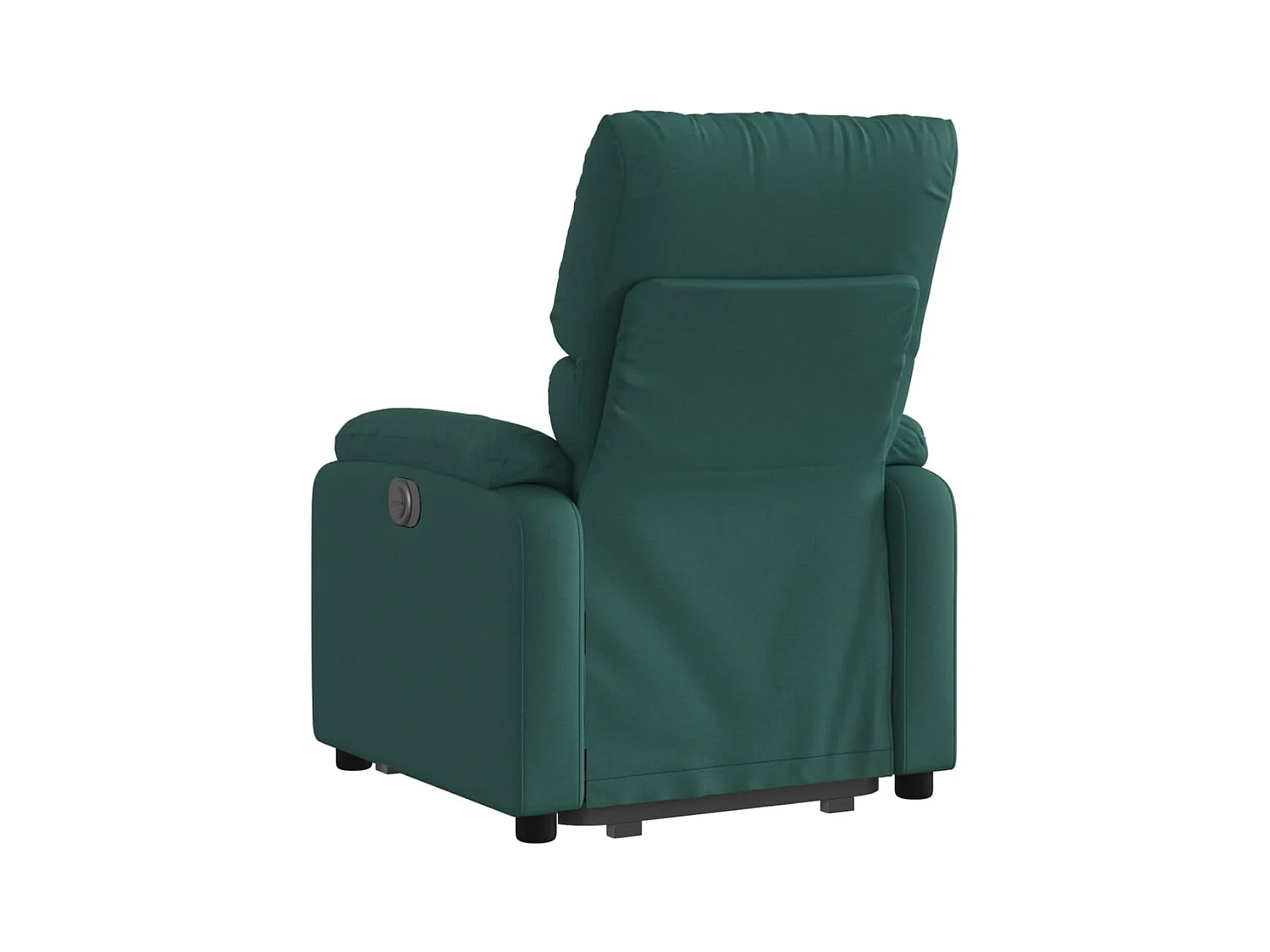 Sillón de relax | Silla | Sillón reclinable elevable tela verde oscuro SHL5775