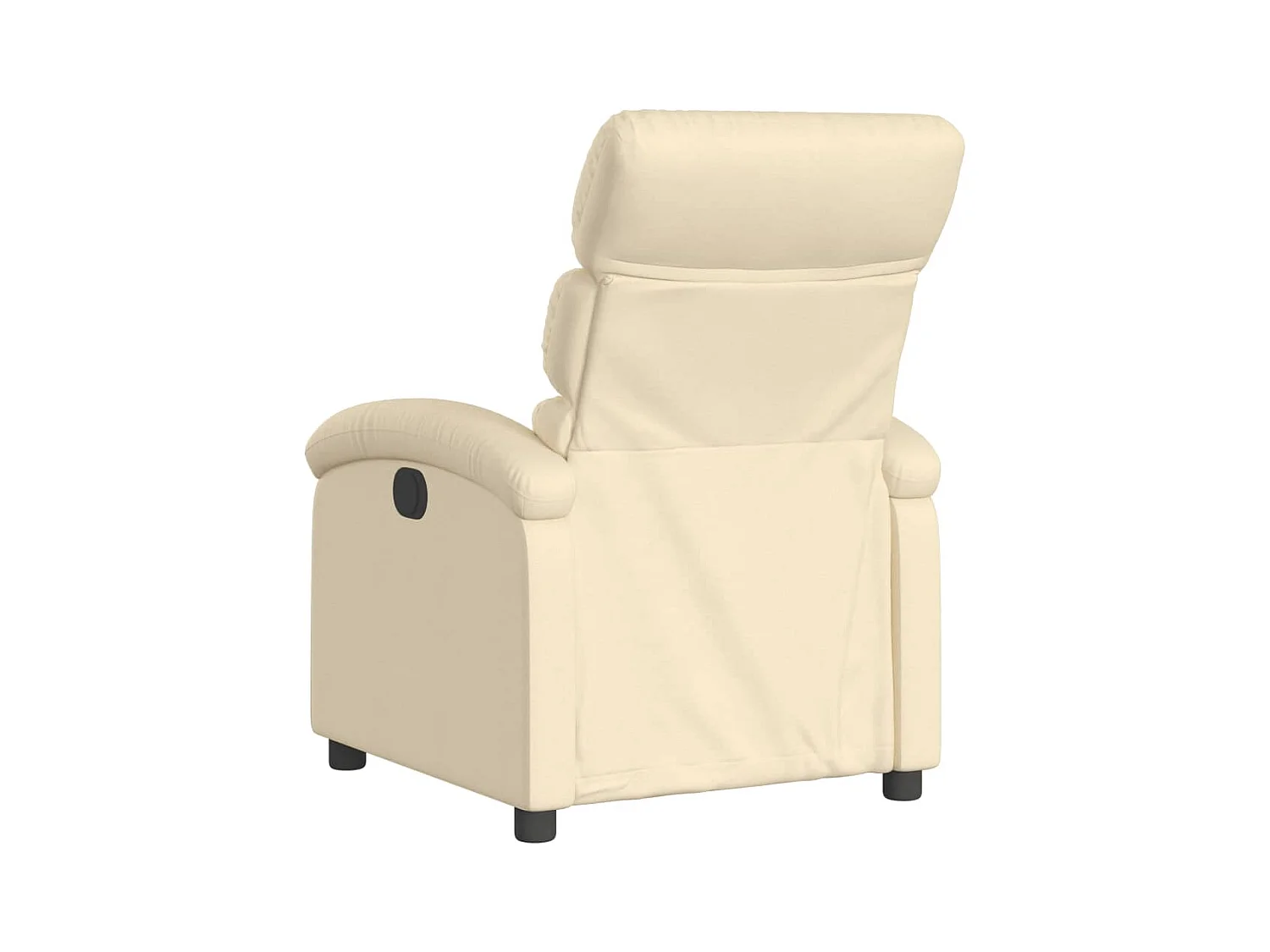 Fauteuil inclinable-Chaise de relax-Fauteuil salon crème tissu SHL2834