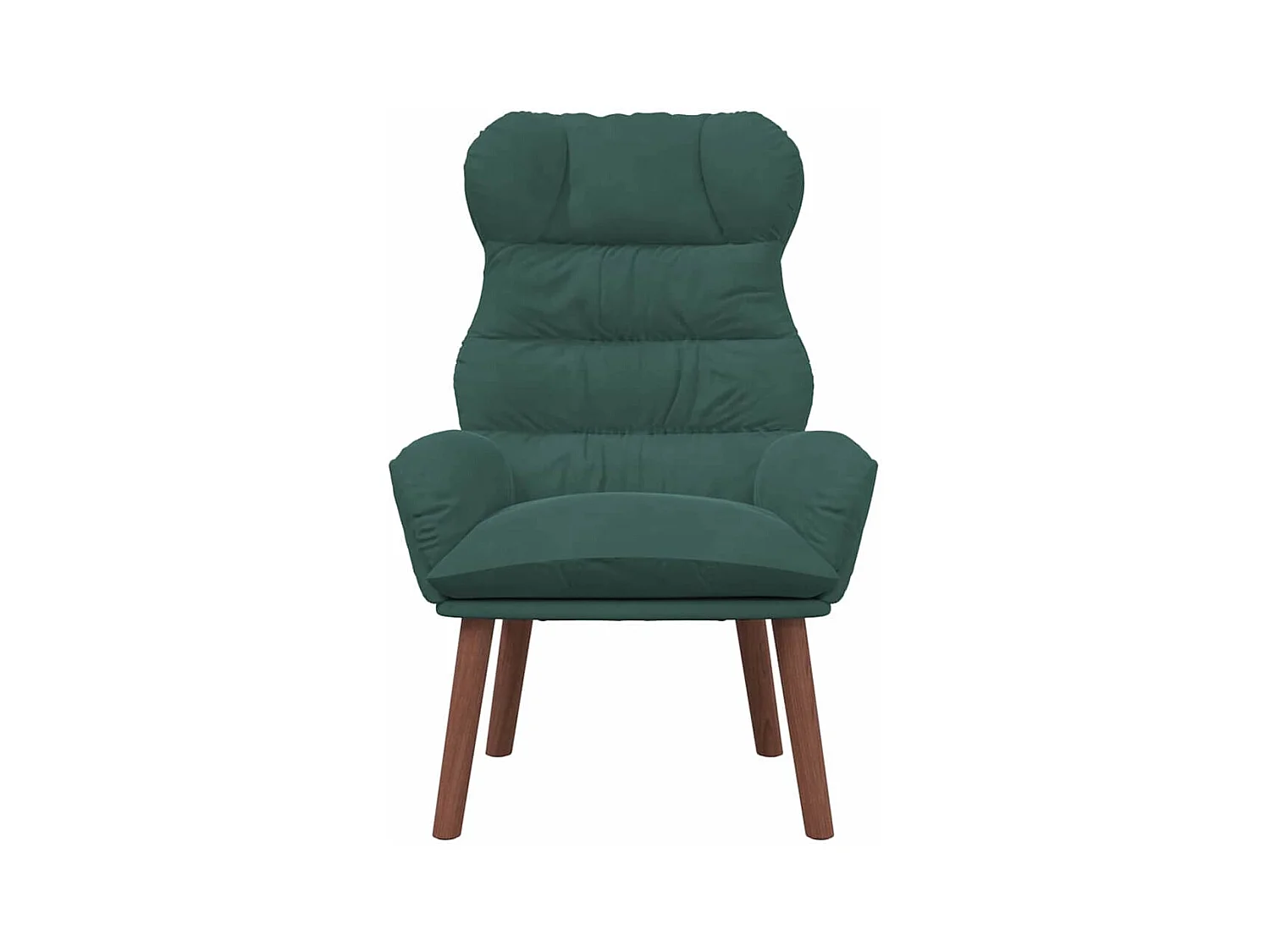 Sillón de relax | Silla Relax | Sillón de salón Verde oscuro 69x74x93 cm Terciopelo SHL2358