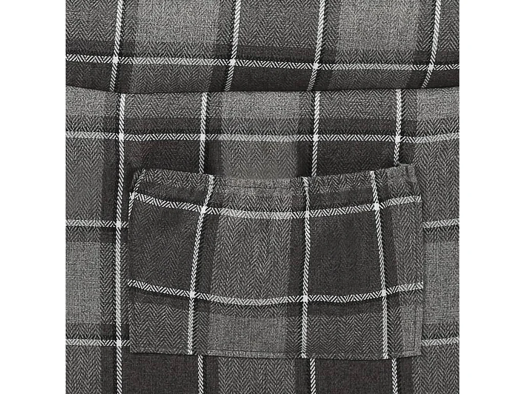 Fauteuil salon-Chaise d'appoint-Fauteuil inclinable Gris Tissu SHL987