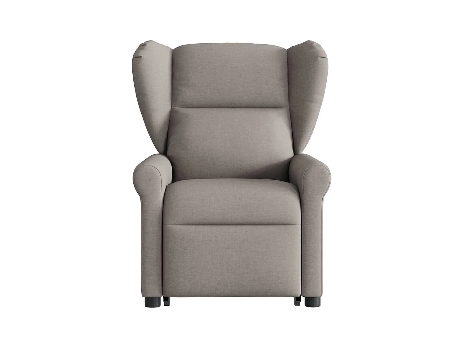 Silla de relax | Sillón eléctrico reclinable elevable de tela gris taupe SHL6751