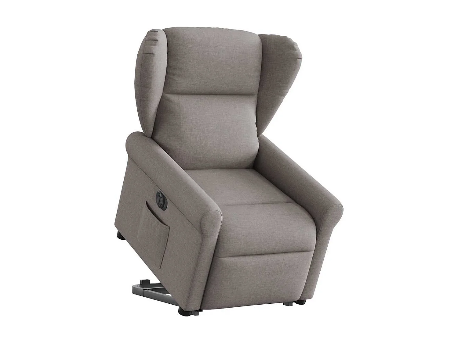 Fauteuil inclinable électrique-Chaise de relax-Fauteuil TV taupe tissu SHL3363