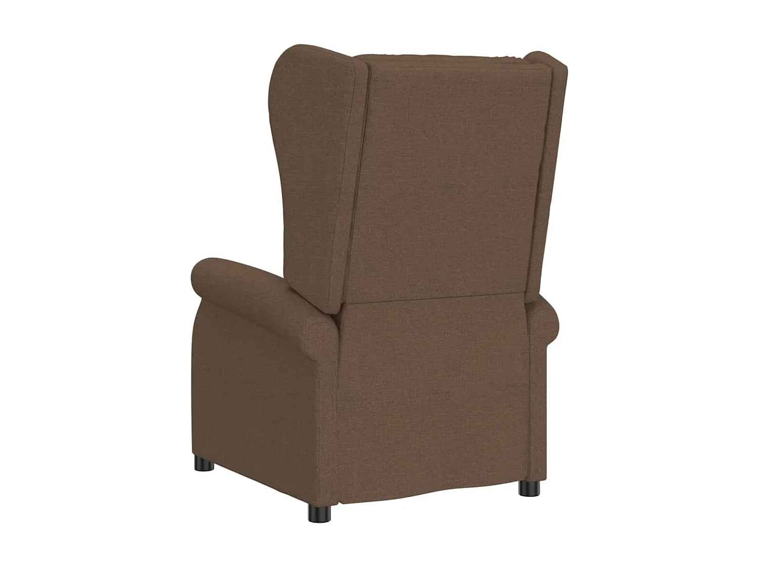 Fauteuil inclinable électrique-Chaise de relax à oreilles marron tissu SHL3221